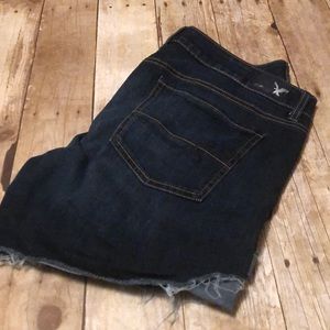 American Eagle Dark Wash Jean Shorts